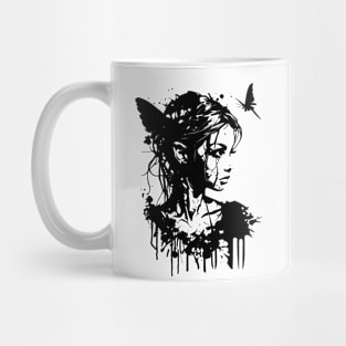 Urban Elf: Banksy-Inspired Artwork Mug